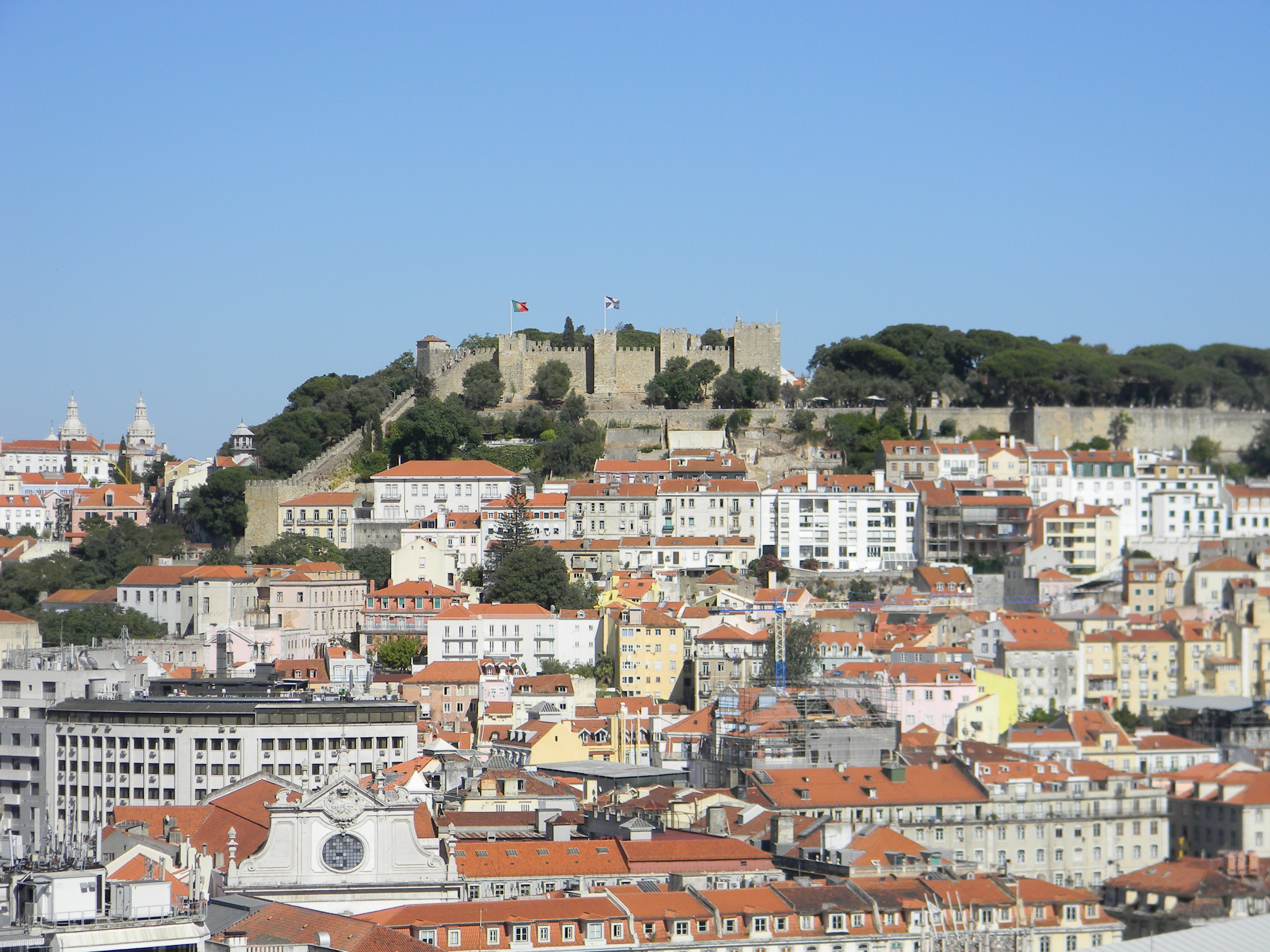 Visitando O Castelo De S O Jorge Em Lisboa Destinos Por Onde Andei