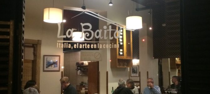 Restaurante La Baita, um italianíssimo em Buenos Aires