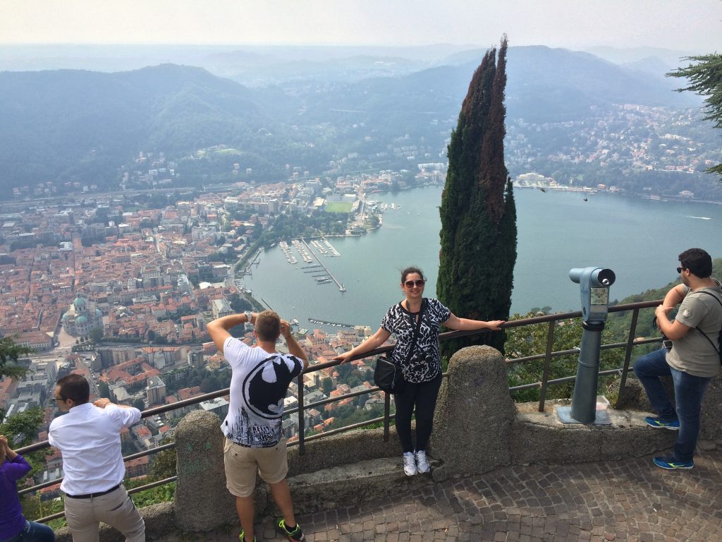 Brunate a varanda dos Alpes Destinos Por Onde Andei