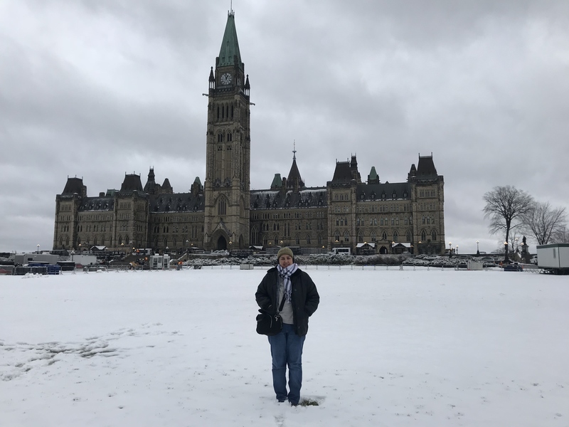 Visita ao Parlamento Canadense em Ottawa
