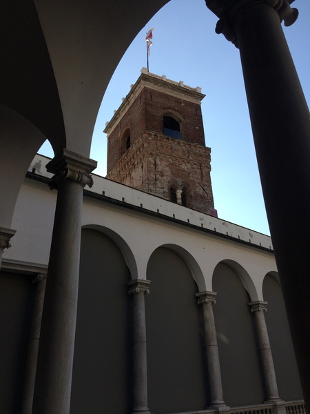 Visita à Torre Grimaldina no Palazzo Ducale, em Gênova